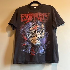 Escape The Fate Zombie Rocket 2010 US Tour Short Sleeve Shirt